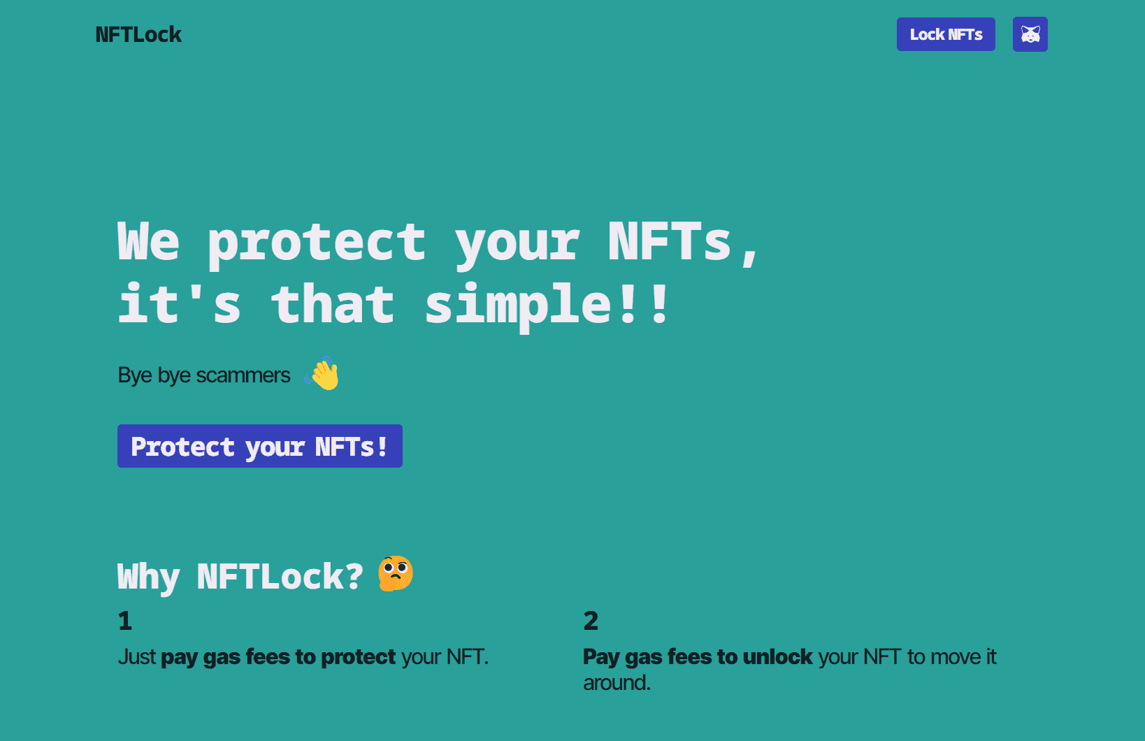 project NFTLock image